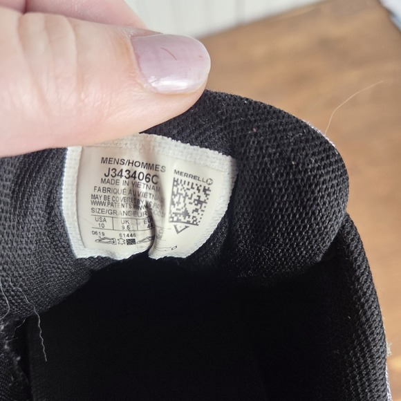 Merrell Mens Lace Up Hiking Shoes Mens Size 10 Outdoor Rock Climbing - Picture 7 of 7